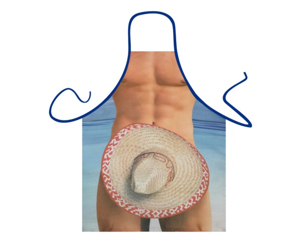Schürze Sexy Mann - Mexikaner mit Sombrero Nr. 3122