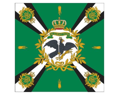Standarte, grün mit Kreuz (Preußen) Nr. 3093
