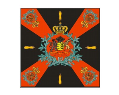 Standarte Muster für Inf. Regimenter Württemberg1872 Nr. 1941