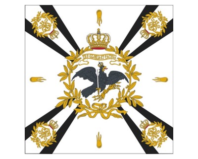 Standarte, weiß mit Kreuz (Preußen) Nr. 3094