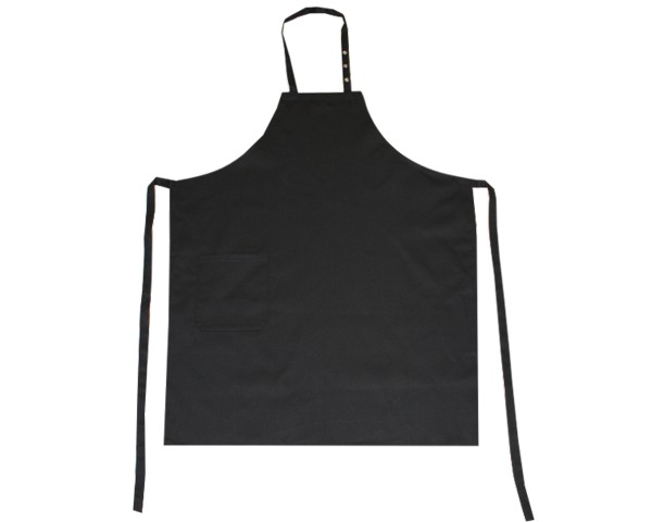 Latzschürze 100 x 80cm Farbe Schwarz Nr. 2795