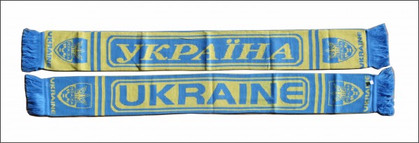 Ukraine Schal mit Wappen Nr. 3530